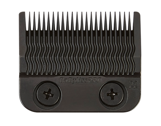 BaBylissPRO Replacement Clipper Blade Titanium MIM Ultra Thin Precision Fade Blade Black Fits FX LoProFX SnapFX LithiumFX FXONE Clippers