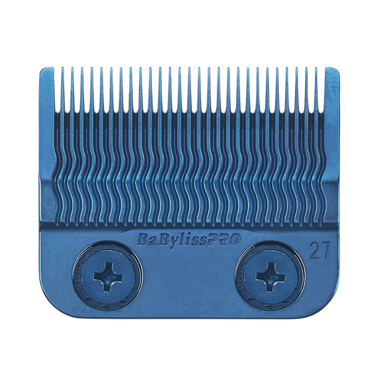 BaBylissPRO Replacement Clipper Blade Titanium Fine Detailing Precision Fade Blade Blue fits FX LoProFX SnapFX LithiumFX FXONE Clippers