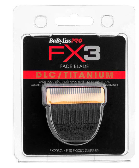 BaBylissPRO Replacement Clipper Blade Gold Fits FX3 Clippers