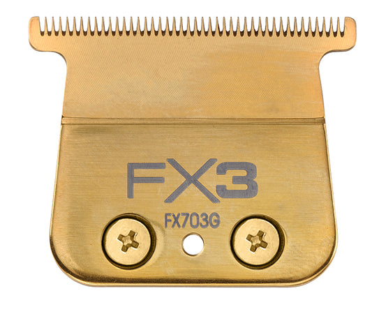 BaBylissPRO Replacement Trimmer Blade Titanium Gold Fits FX3 LoProFX SnapFX OutlinerFX Trimmers