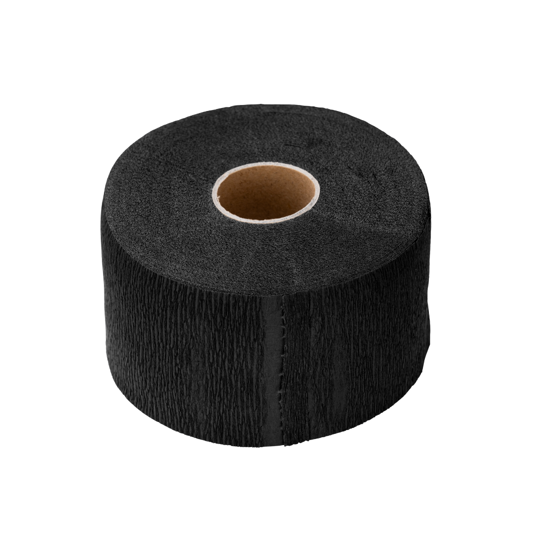 Salon Smart Adhesive Neck Strips - 5 Rolls Black