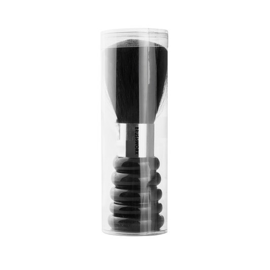 Brushworx Neck Brush - Black & Silver