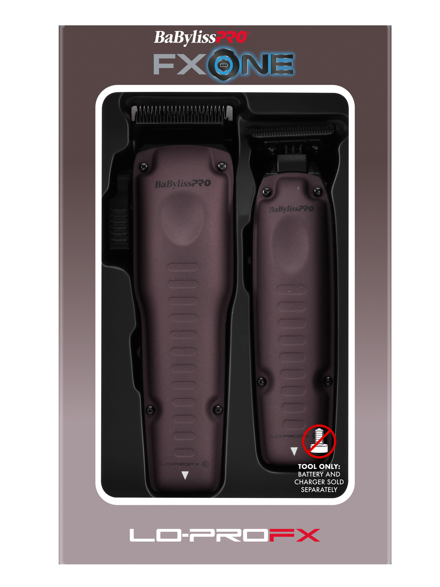 BaBylissPRO FXONE Duo Lo-ProFX Nightfall Clipper & Outliner Trimmer