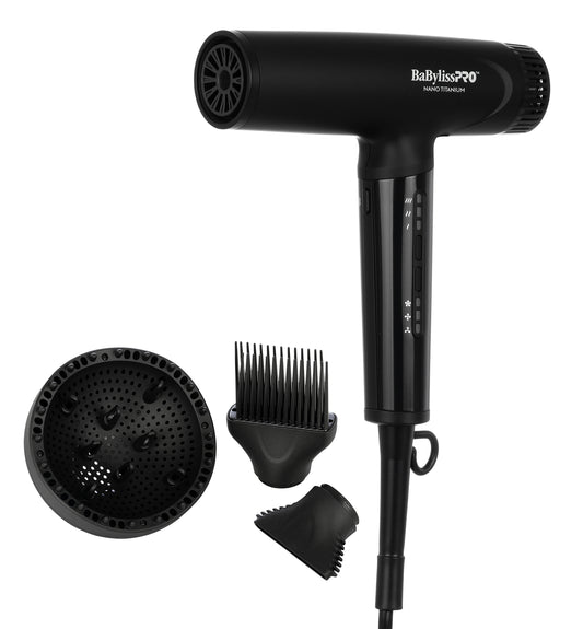 BaBylissPRO Nano Titanium Light Ionic High-Speed Dryer