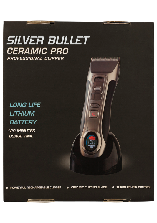 Silver Bullet CeramicPro 120 Clipper Cord/Cordless