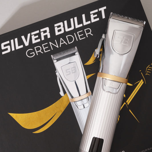 Silver Bullet Grenadier Clipper Cord/Cordless - Silver