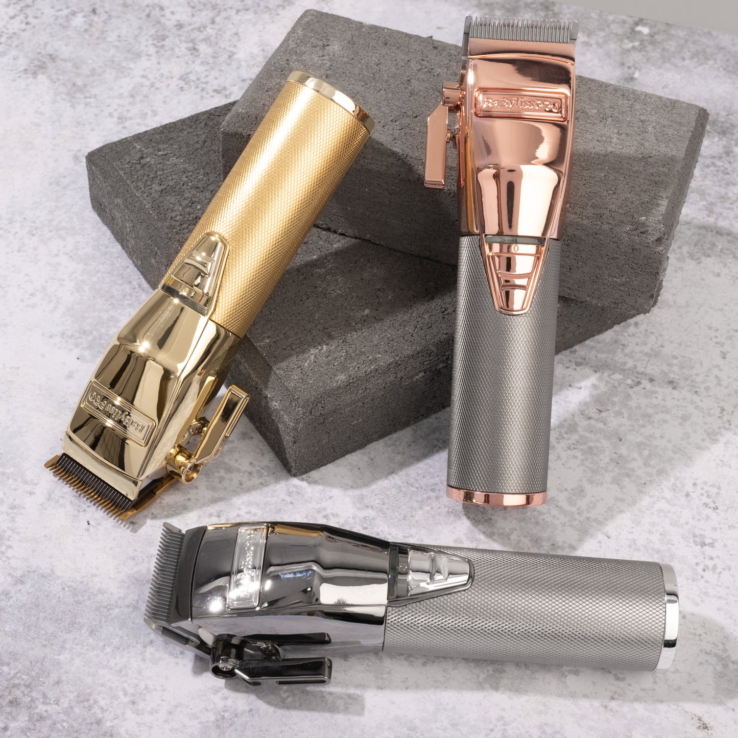 BaBylissPRO Rose FX Lithium Clipper - Rose Gold Cord/Cordless