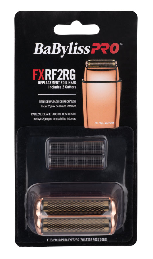 BaBylissPRO Replacement Foil Shaver Head - Double Rose Gold