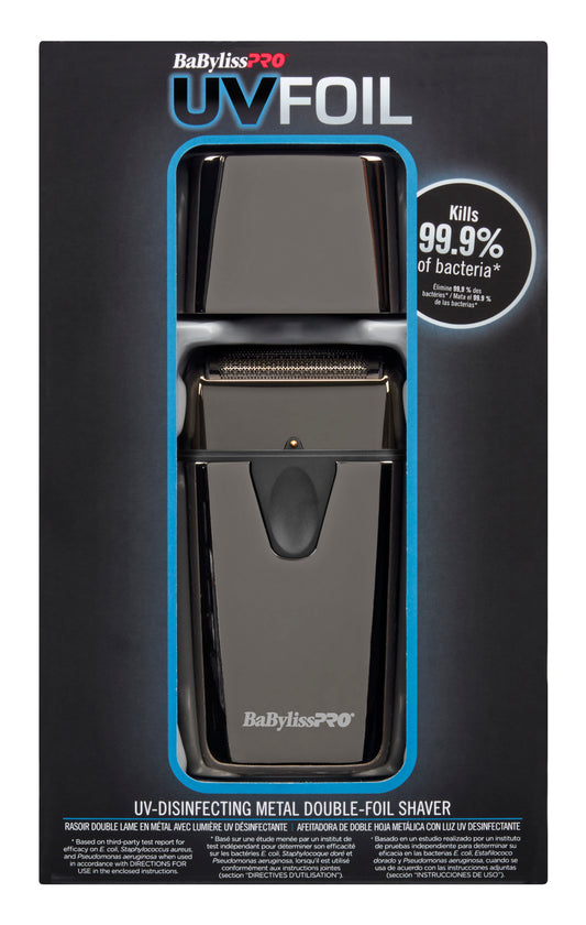 BaBylissPRO UV-Disinfecting Double Foil Shaver
