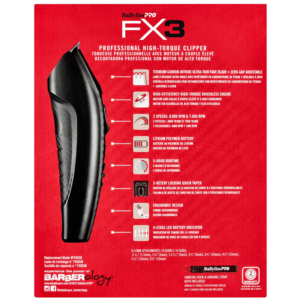 BaBylissPRO FX3 Clipper