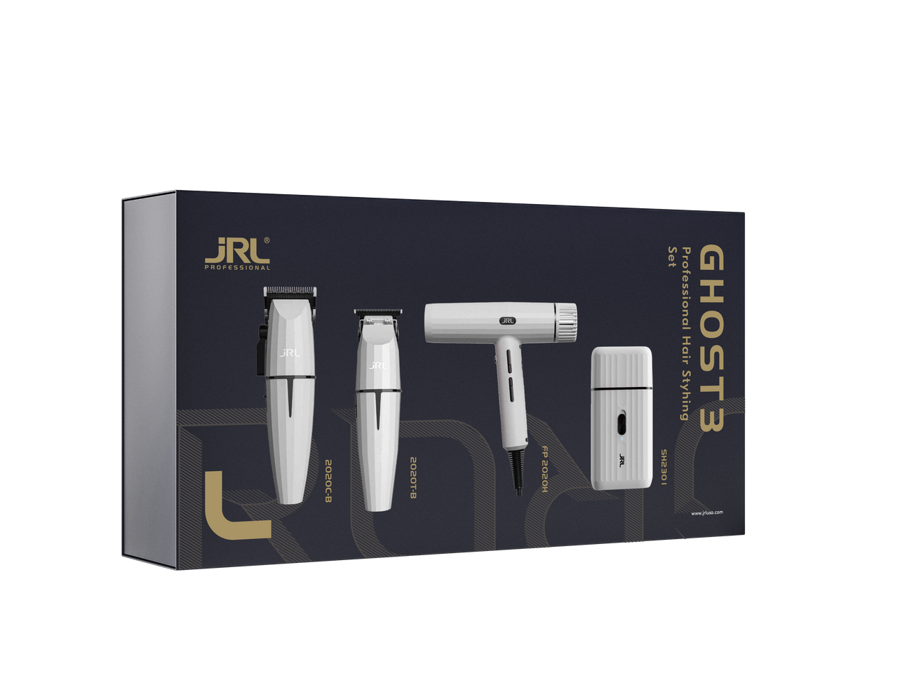 JRL Onyx White GHOST Kit Quad – 4BARBERS Supply JRL Onyx White GHOST Kit Quad – 4BARBERS Supply
