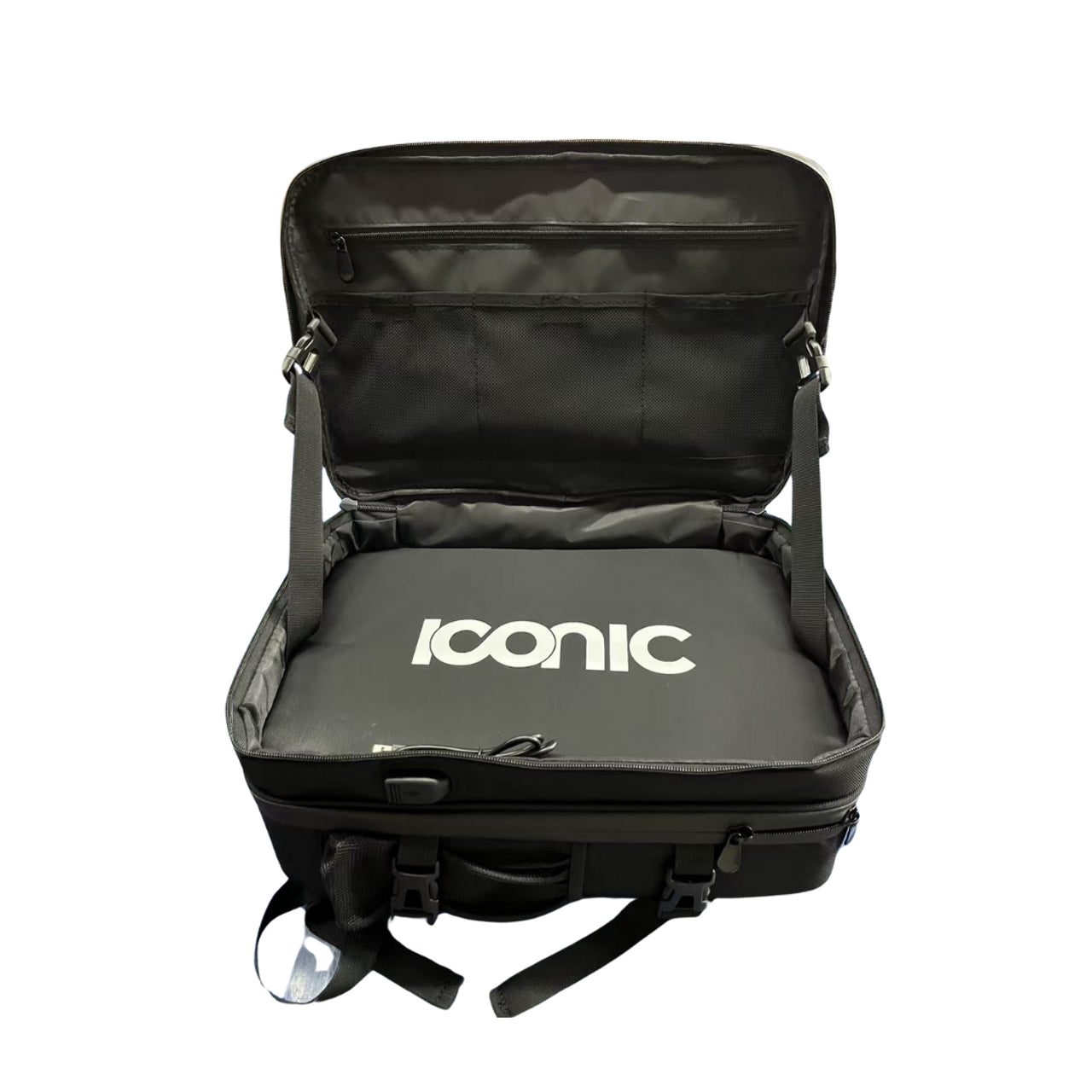 ICONIC - Workstation Backpack - Jet Black