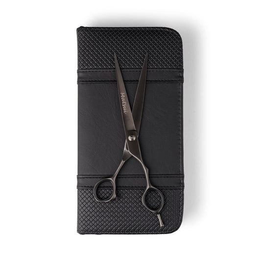 Barber Ultra Light Matte Black Cutting Shears (7022619885634)