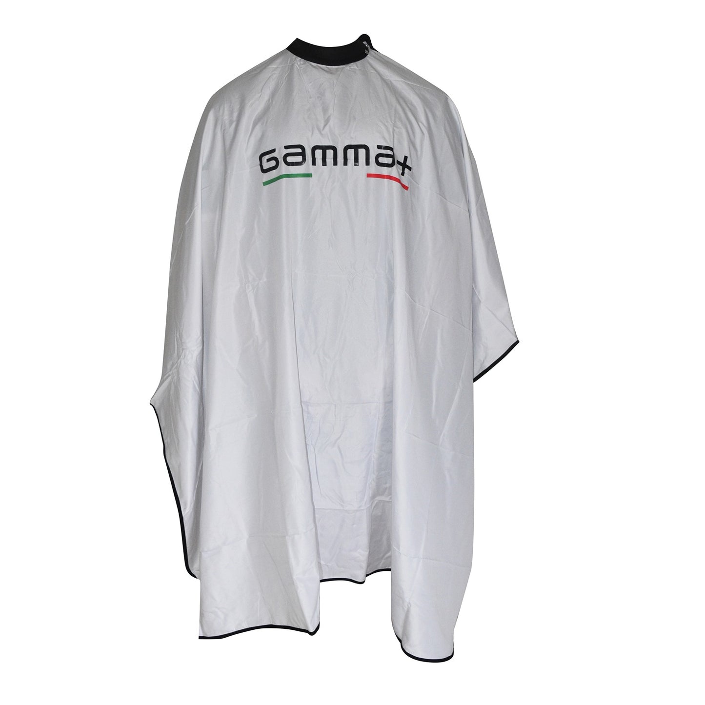 Gamma + Barber Cape with Silicone Collar (White)