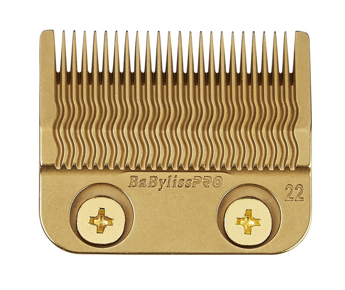 BaBylissPRO Replacement Clipper Blade MIM Ultra Thin Precision Fade Blade Gold Fits FX LoProFX SnapFX LithiumFX Clippers