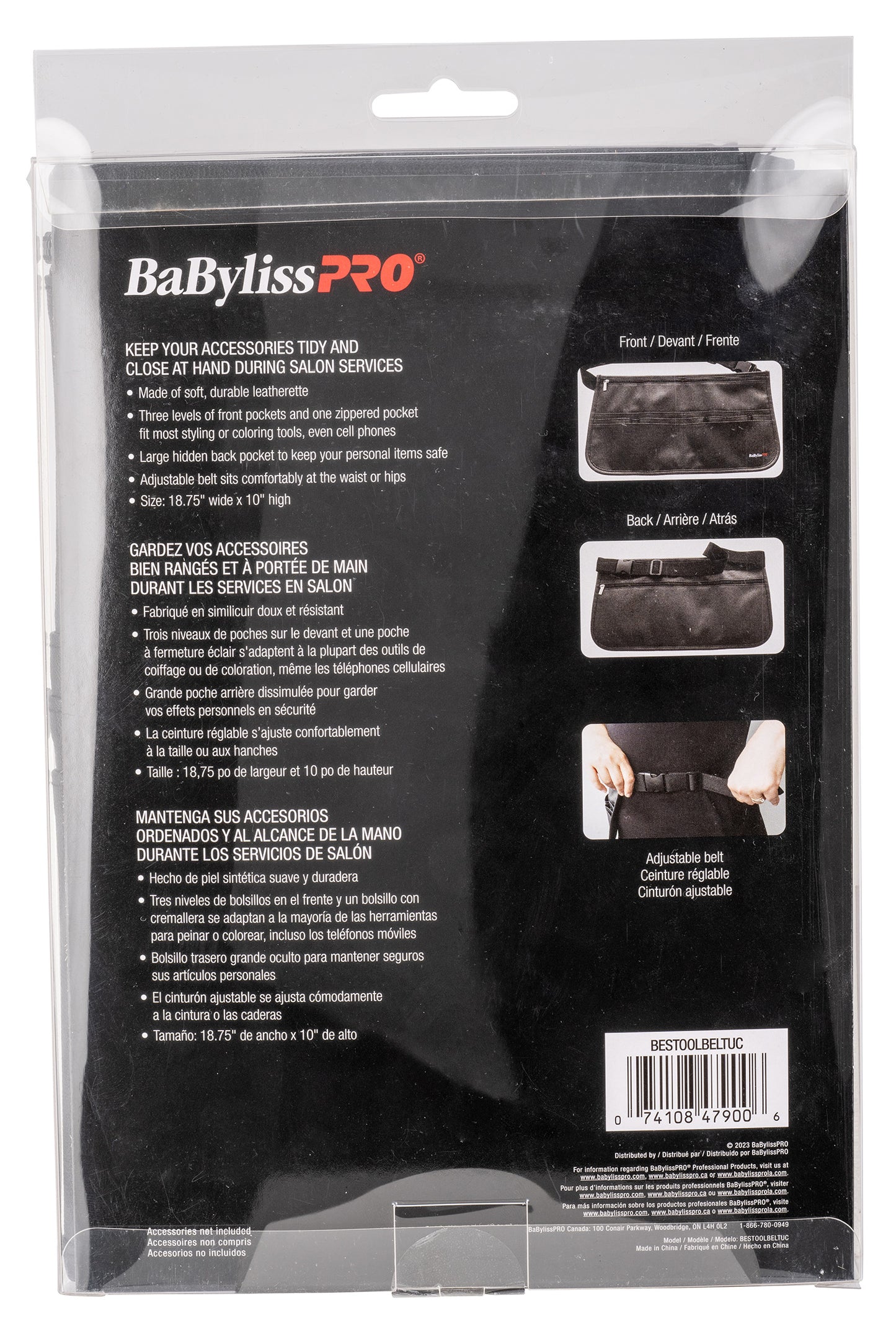 BaBylissPRO Barberology Stylist Tool Belt