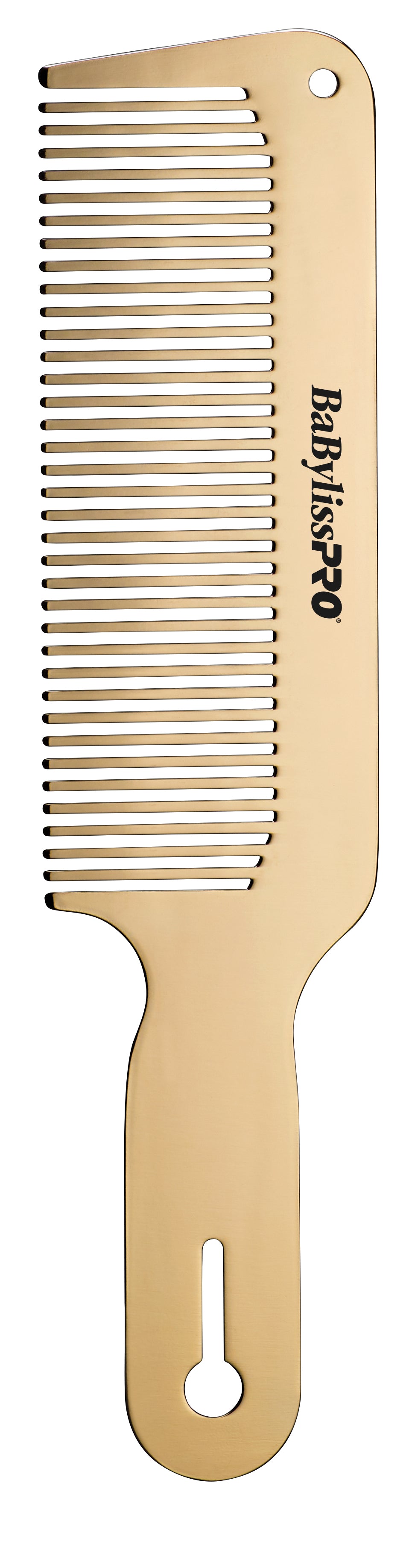 BaBylissPRO Barberology Metal Comb Set 2pc - Gold