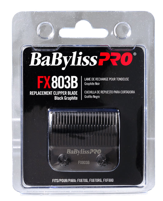 BaBylissPRO Replacement Clipper Blade Black Graphite Fits FX LoProFX SnapFX LithiumFX Clippers