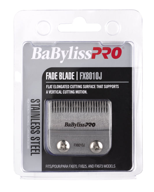 BaBylissPRO Replacement Clipper Blade Stainless Steel High Cabon Fade Fits FX LoProFX SnapFX LithiumFX Clippers