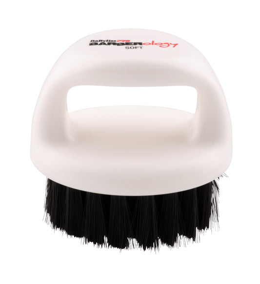BaBylissPRO Barberology Knuckle Short Hair Soft Bristle - White