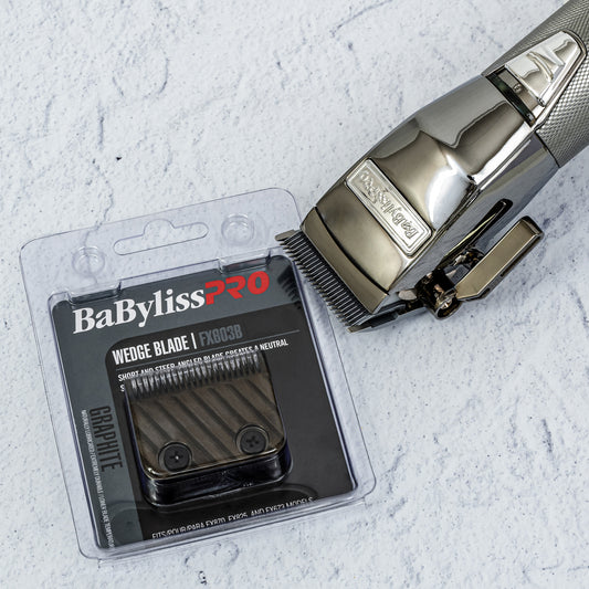 BaBylissPRO Replacement Clipper Blade Graphite Wedge Fade Fits FX LoProFX SnapFX LithiumFX Clippers