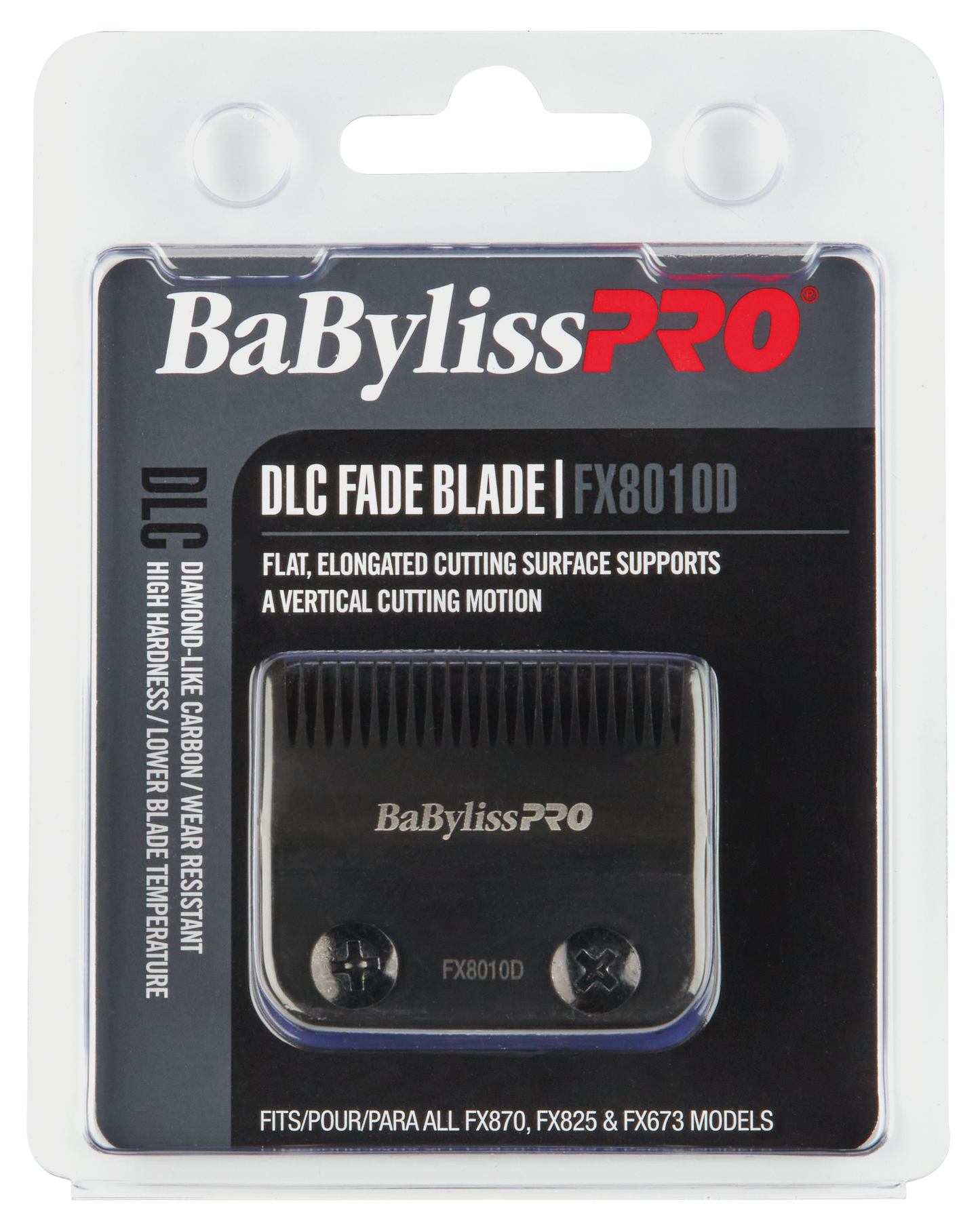 BaBylissPRO Replacement Clipper Blade DLC Fade Fits FX LoProFX SnapFX LithiumFX Clippers
