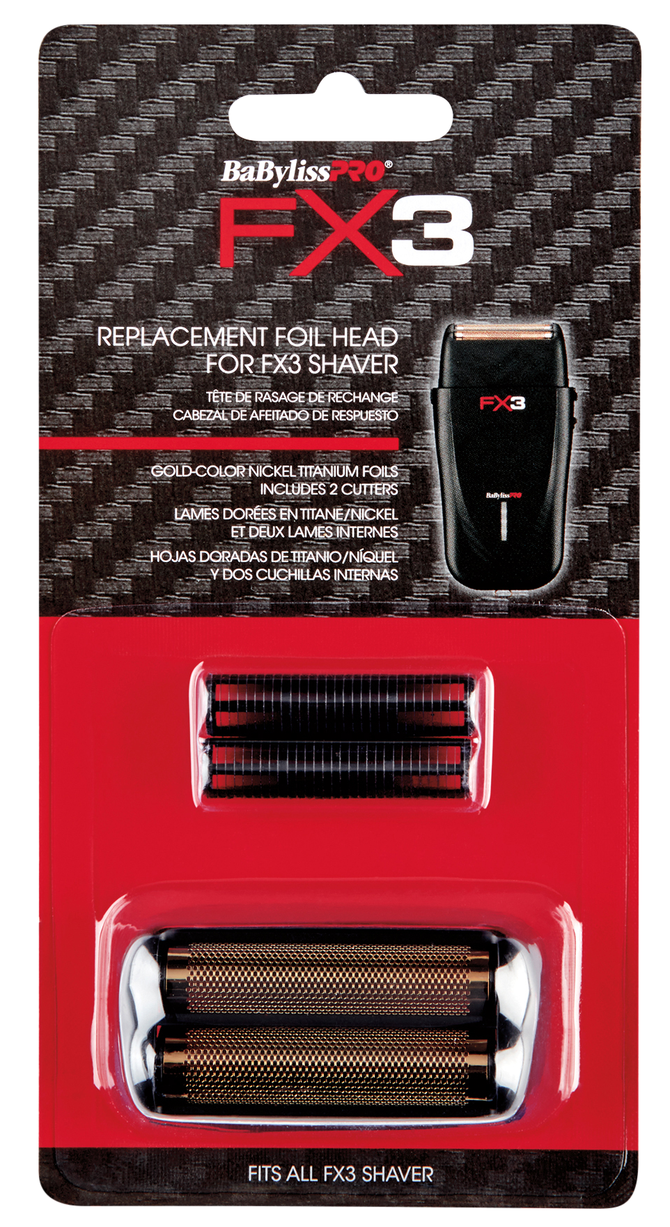 BaBylissPRO Replacement Foil Shaver Head - FX3