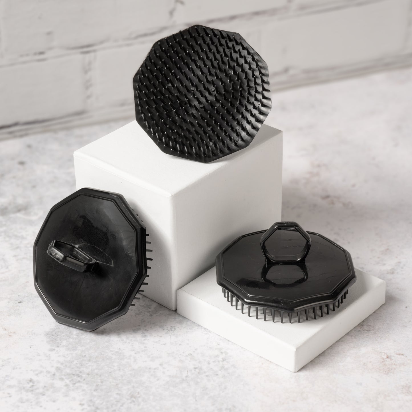 999 Massage Brush Tub Display 24pc - Black