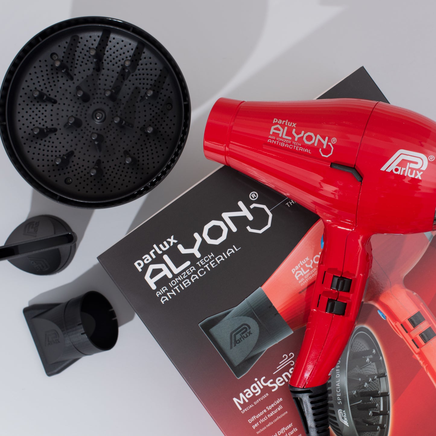 Parlux Alyon Air Ionizer Dryer 2250W With Diffuser Pack