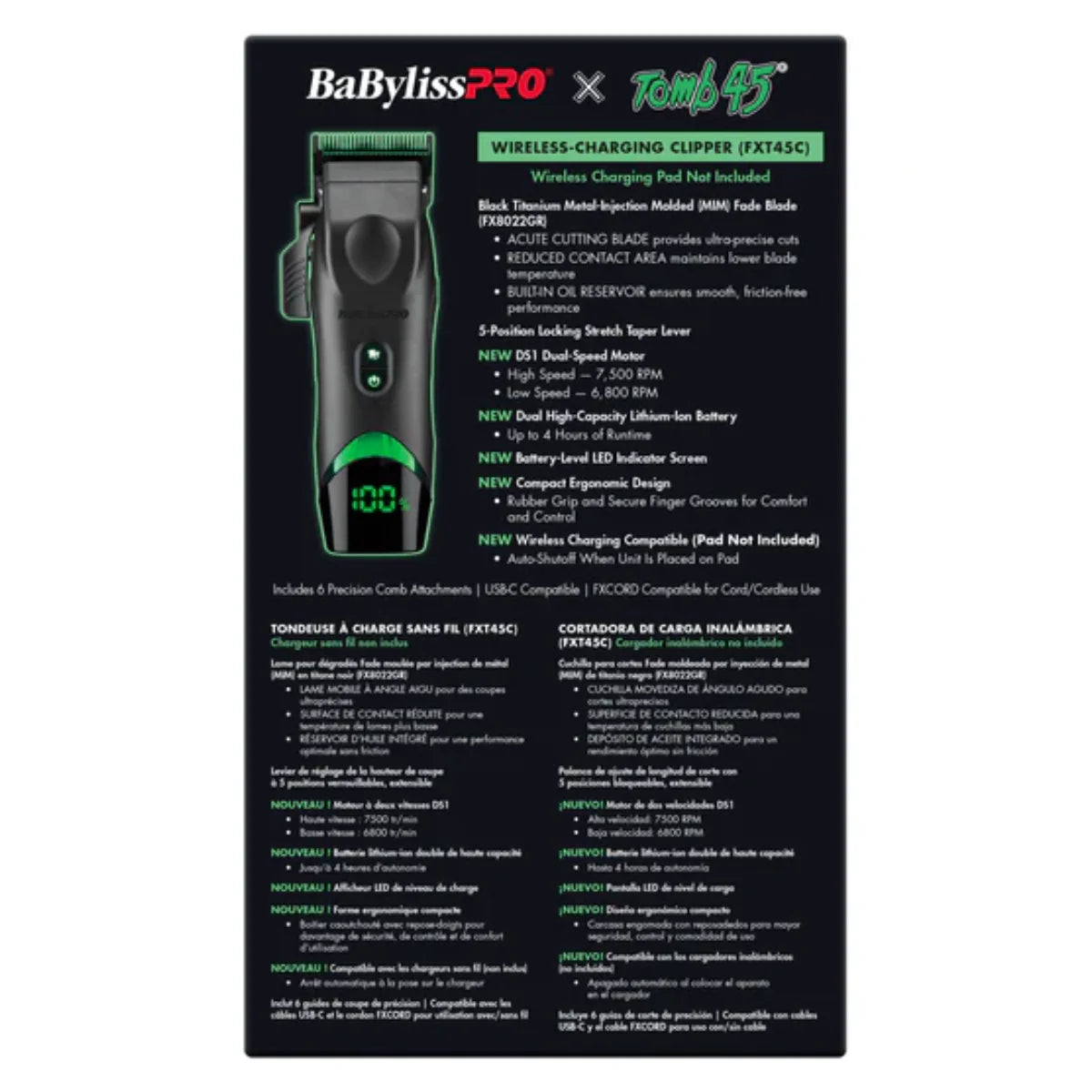 BaBylissPRO Tomb45 Clipper