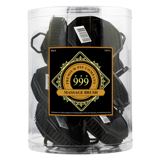 999 Massage Brush Tub Display 24pc - Black
