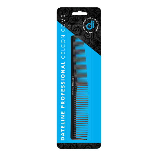 Dateline Professional Black Celcon Large Styling Comb 400