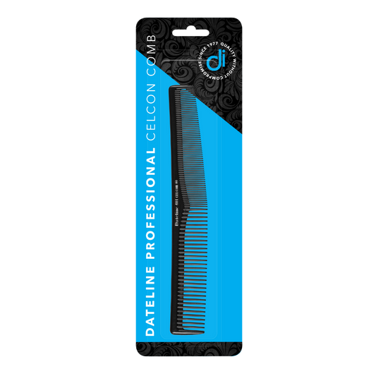 Dateline Professional Black Celcon Styling Comb 401