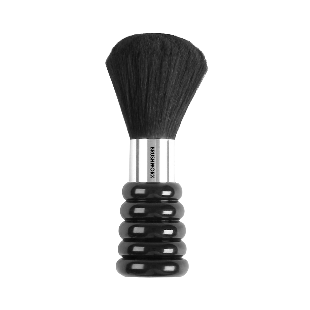 Brushworx Neck Brush - Black & Silver