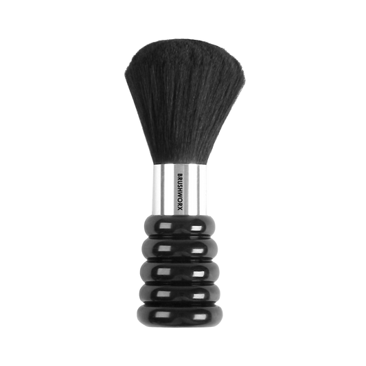 Brushworx Neck Brush - Black & Silver