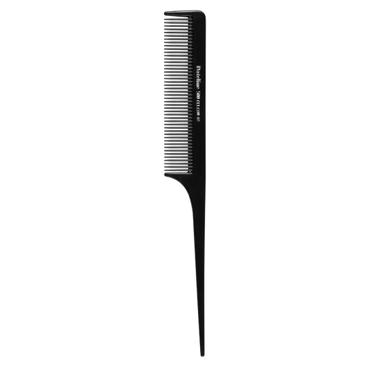 Dateline Professional Black Celcon Tail Comb 500 - Plastic Pins