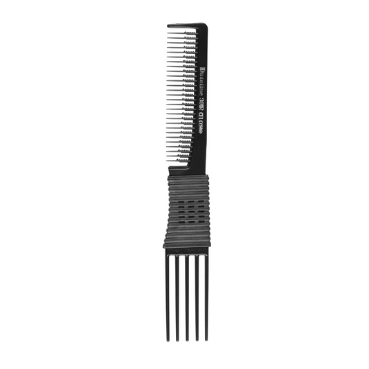 Dateline Professional Black Celcon Teasing Comb 31 With Rubber Grip