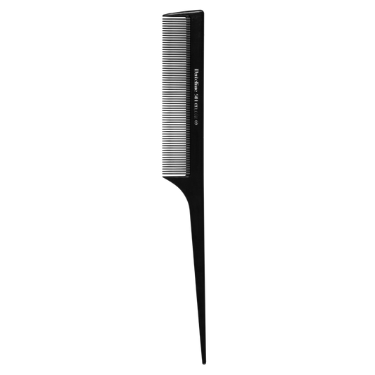 Dateline Professional Black Celcon Tail Comb 501 - Plastic Pins
