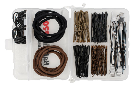 BaBylissPRO Stylist Essentials – Contains Pins, Clips, Ties & Elastics