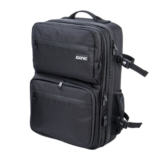 ICONIC - Workstation Backpack - Jet Black