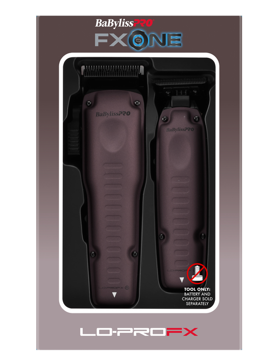BaBylissPRO FXONE Duo Lo-ProFX Nightfall Clipper & Outliner Trimmer