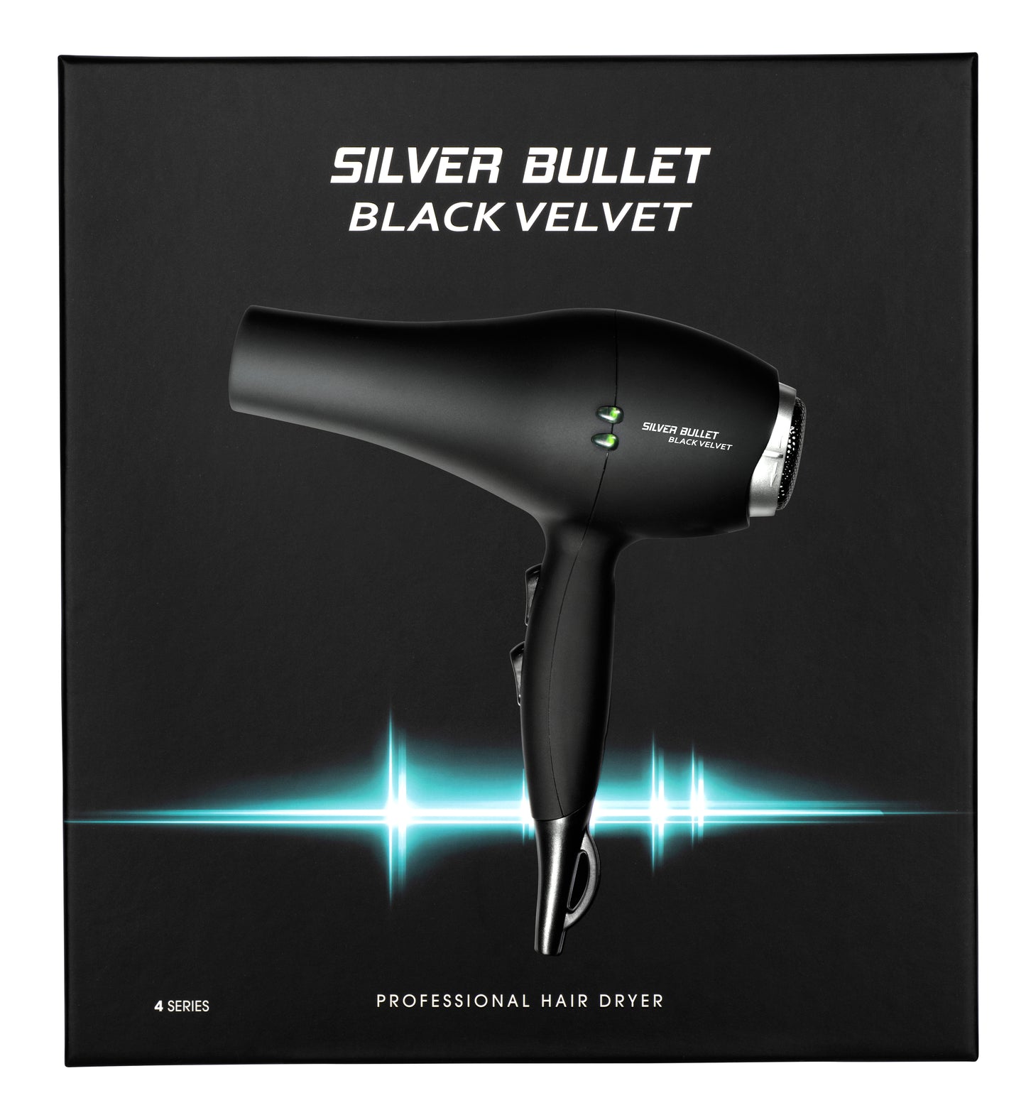 Silver Bullet Black Velvet Dryer 2000W - Black