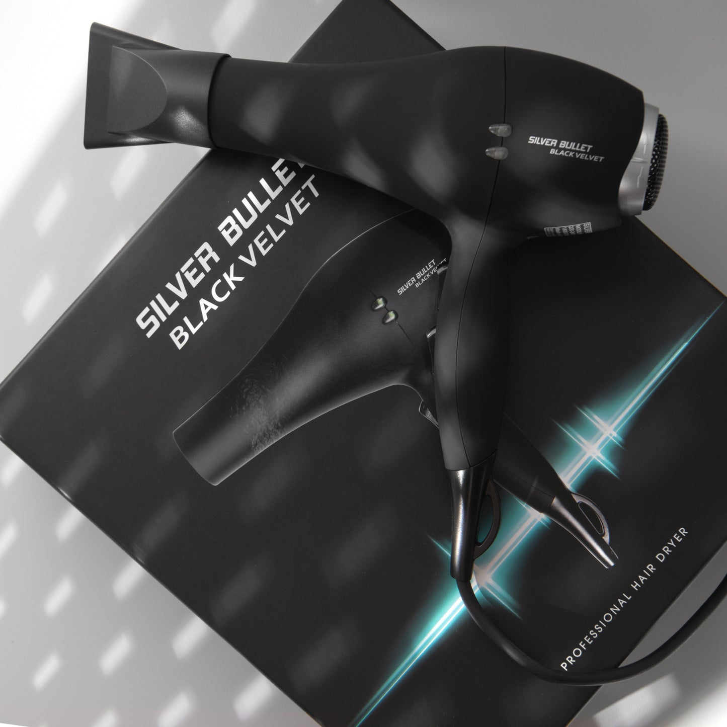 Silver Bullet Black Velvet Dryer 2000W - Black