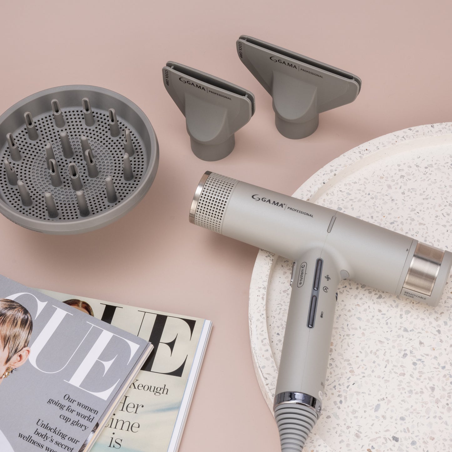 Gama Professional IQ1 Perfetto Pro Dryer - Silver