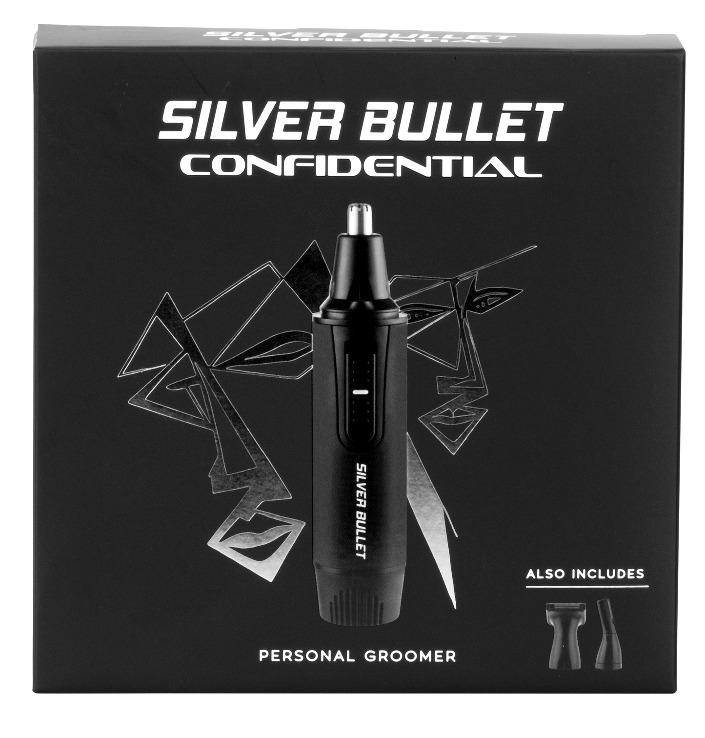 Silver Bullet Confidential Personal Grooming Trimmer Kit 3-in-1