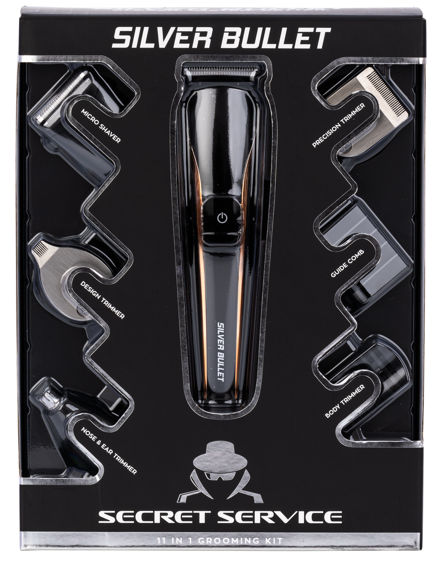 Silver Bullet Secret Service Trimmer Kit 11-in-1