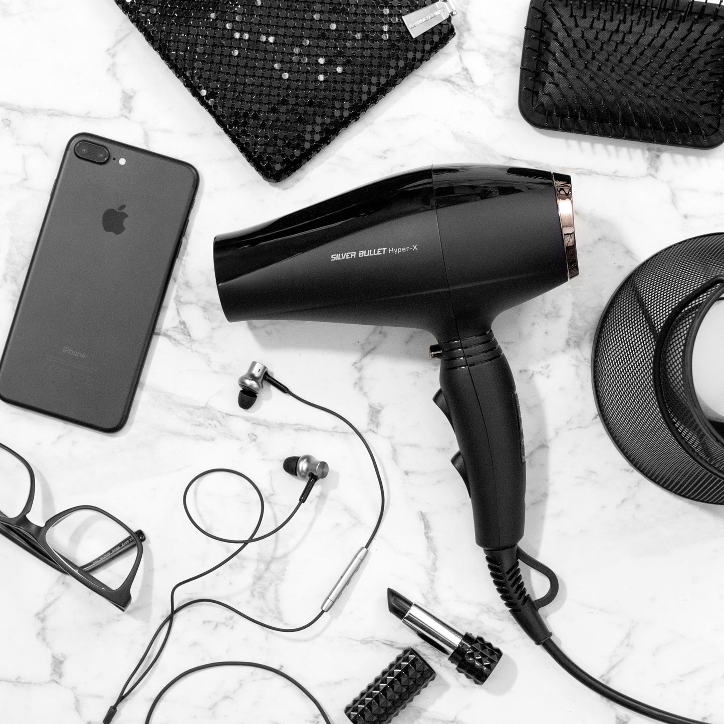 Silver Bullet Hyper X Dryer 2300W - Black