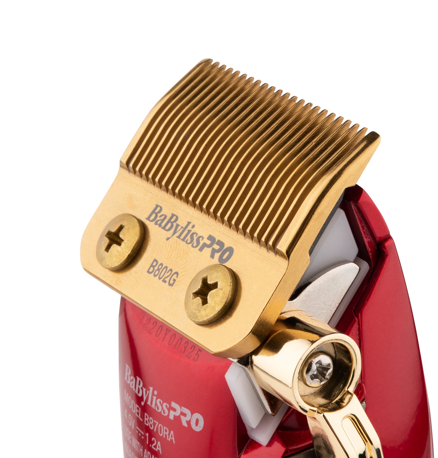 BaBylissPRO Red FX Lithium Clipper - Red  Cord/Cordless