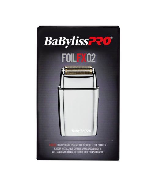 BaBylissPRO Silver Double Foil Shaver