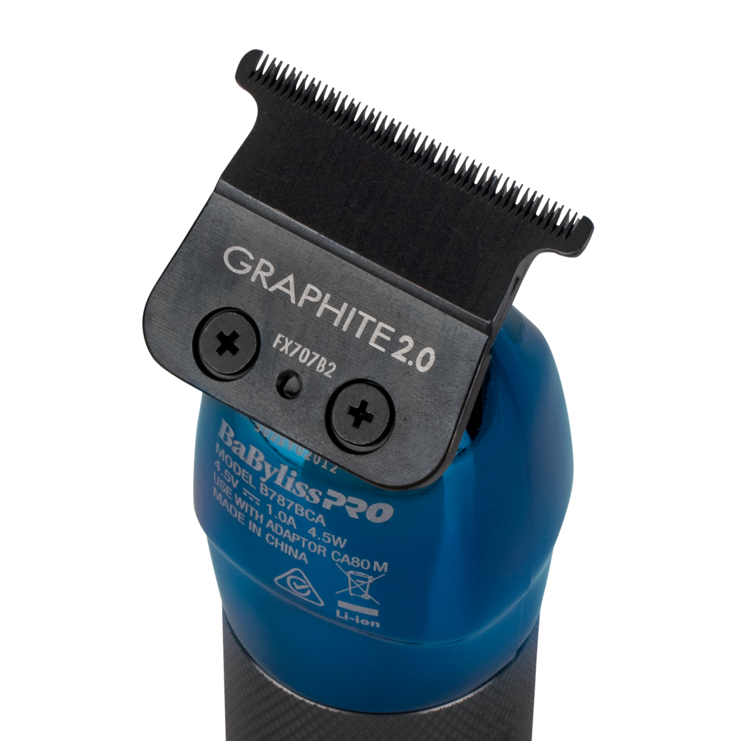BaBylissPRO Duo Blue Chrome Double Foil Shaver & Outliner Trimmer